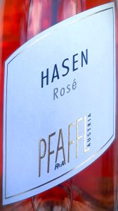 Rosé vom Zweigelt. Pfaffl.
